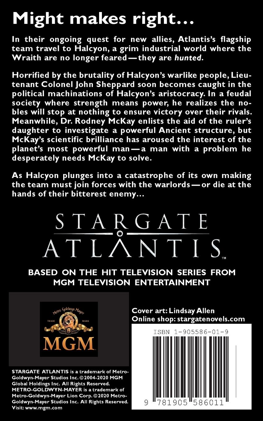 Rückseite: 9781905586011 | STARGATE ATLANTIS Halcyon | James Swallow | Taschenbuch | Englisch
