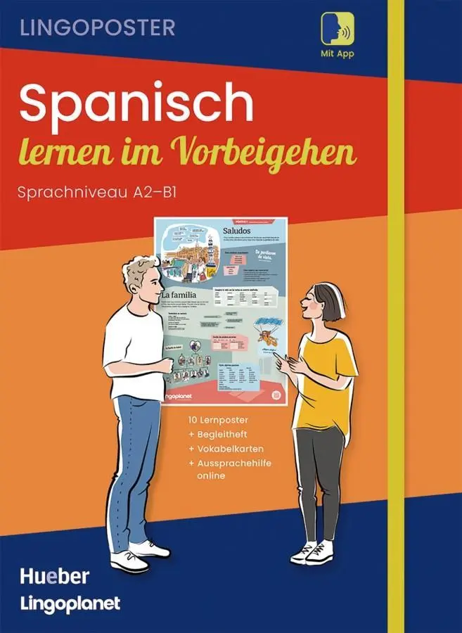 Cover: 9783197996011 | Lingoposter: Spanisch lernen im Vorbeigehen | Delius Fine Books GmbH