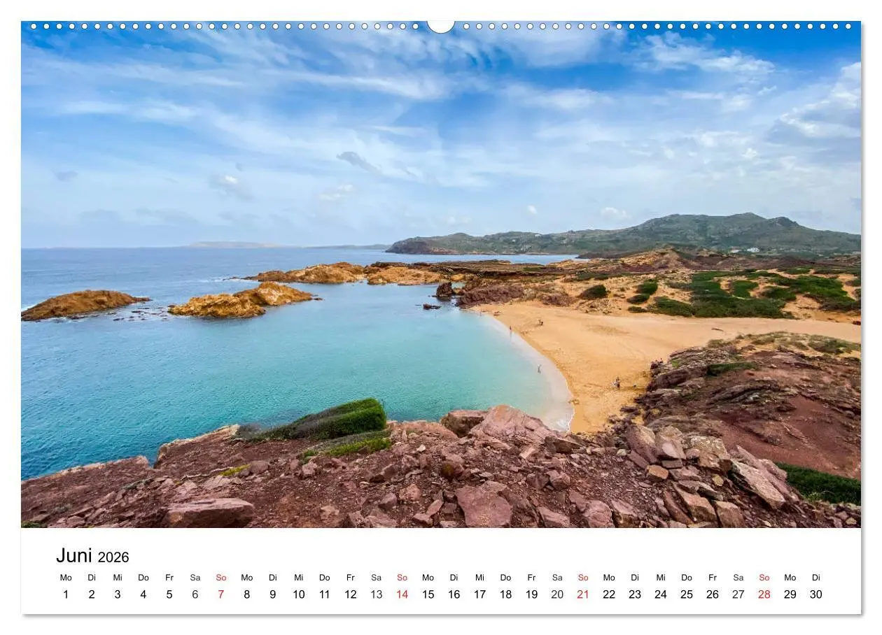 Bild: 9783457676011 | Wandern auf Menorca (hochwertiger Premium Wandkalender 2026 DIN A2...