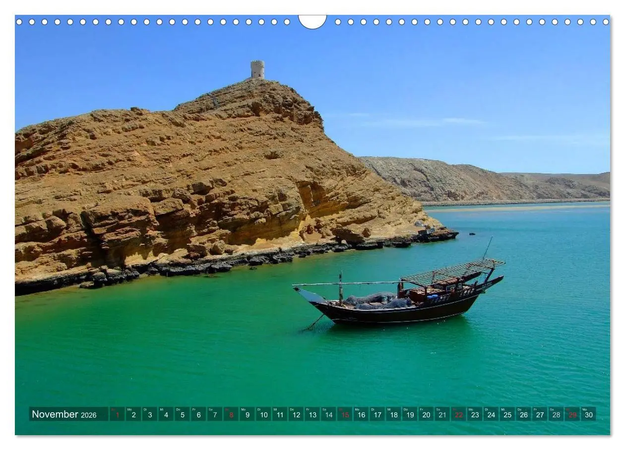 Bild: 9783516216011 | Oman - Eine Bilder-Reise (Wandkalender 2026 DIN A3 quer), CALVENDO...