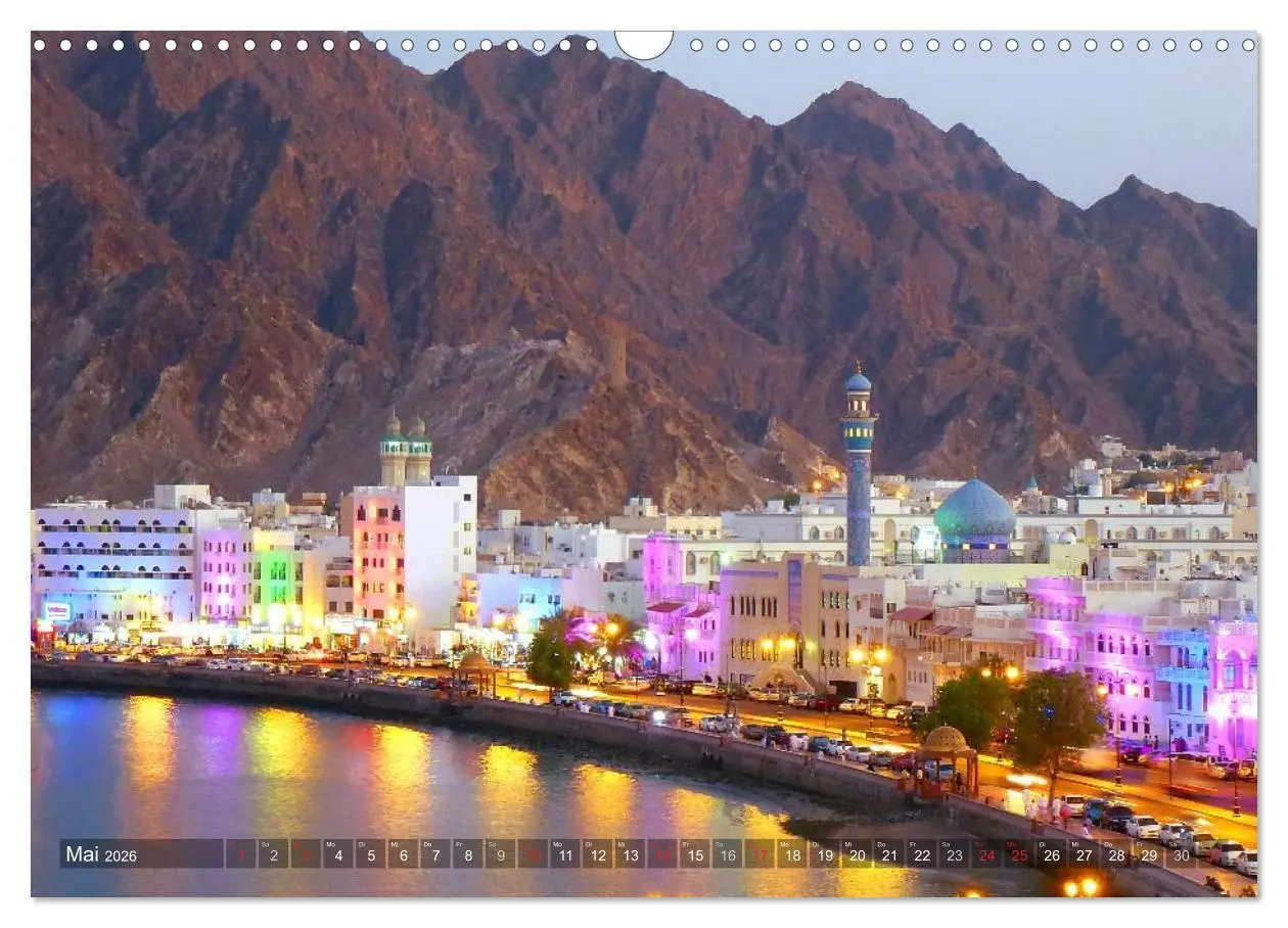 Bild: 9783516216011 | Oman - Eine Bilder-Reise (Wandkalender 2026 DIN A3 quer), CALVENDO...