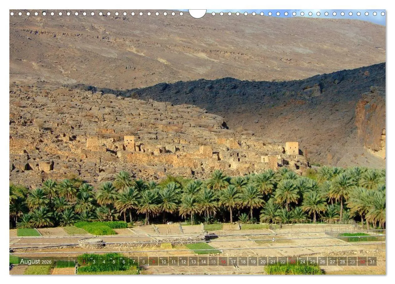 Bild: 9783516216011 | Oman - Eine Bilder-Reise (Wandkalender 2026 DIN A3 quer), CALVENDO...