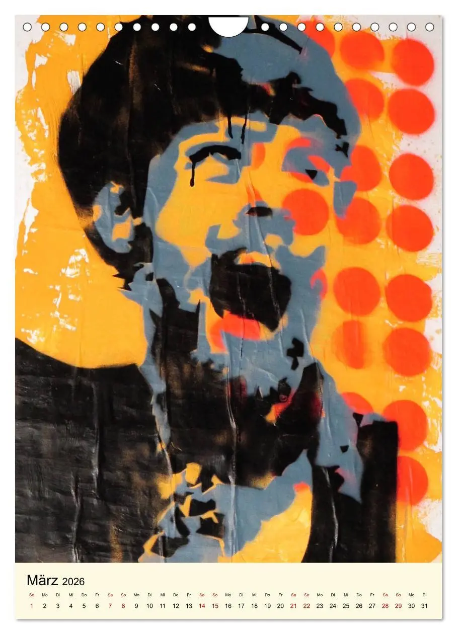 Bild: 9783516386011 | StreetArt London (Wandkalender 2026 DIN A4 hoch), CALVENDO...