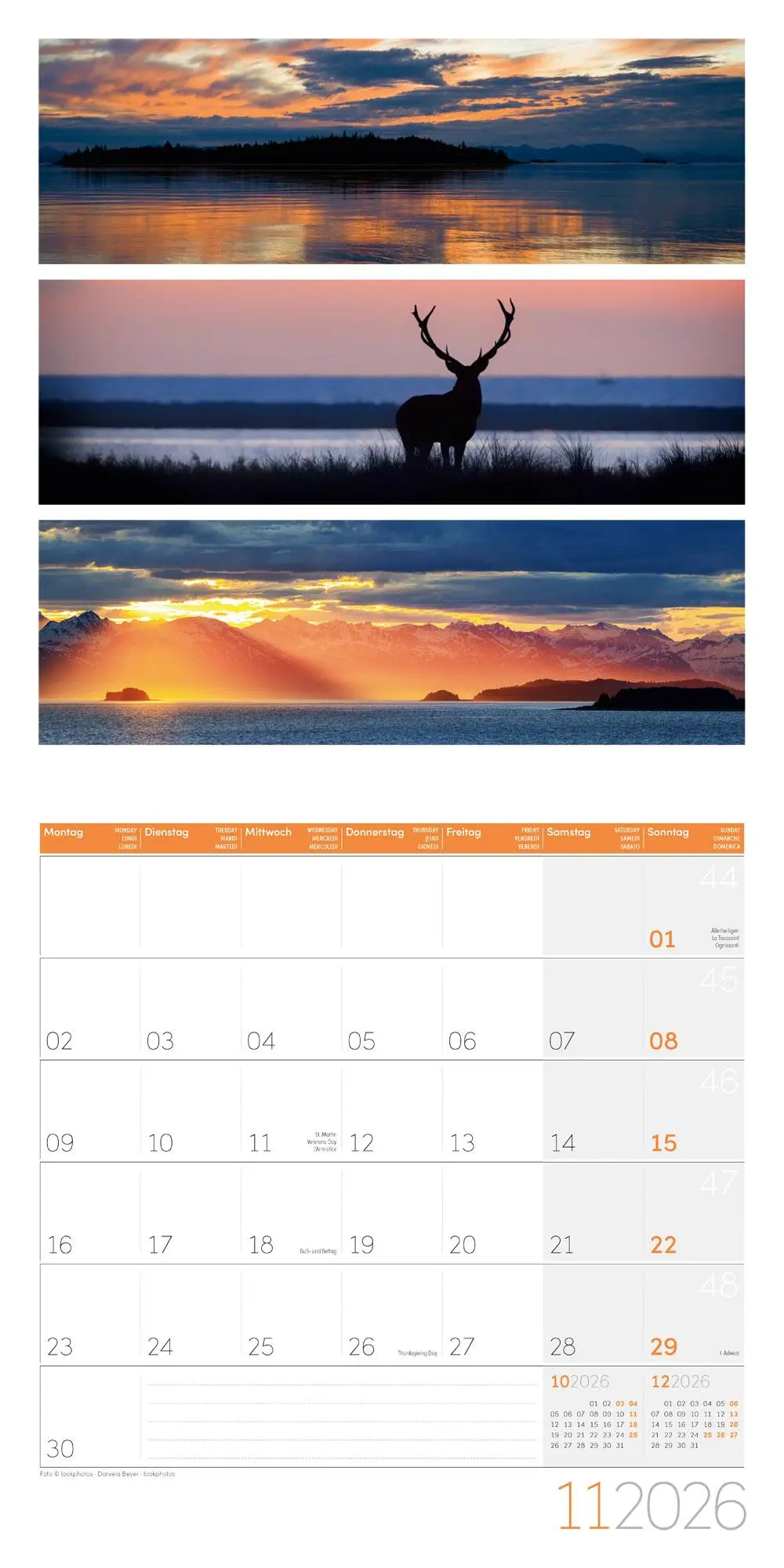 Bild: 9783838446011 | Colours of Nature Broschürenkalender 2026 - 30x30 - Art12 | GmbH