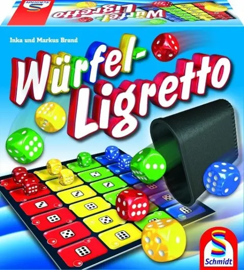 Cover: 4001504496111 | Würfel-Ligretto | Inka Brand (u. a.) | Spiel | Brettspiel | 49611