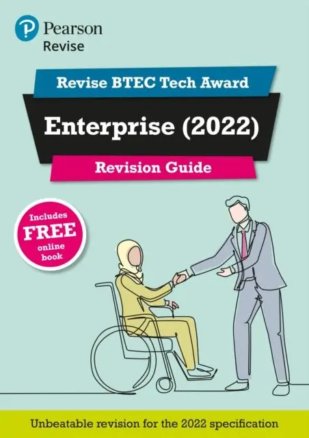 Cover: 9781292436111 | Pearson REVISE BTEC 2022 Tech Award Enterprise Revision Guide inc...