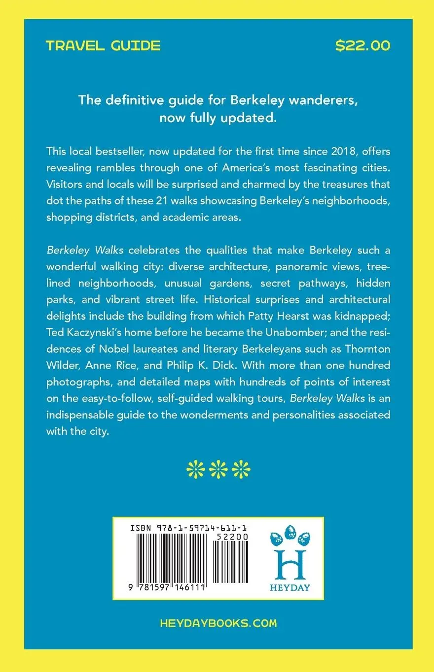 Rückseite: 9781597146111 | Berkeley Walks | Revised and Updated Edition | Janet Byron (u. a.)