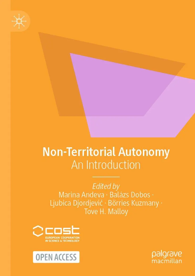 Non-Territorial Autonomy Kartoniert (TB)