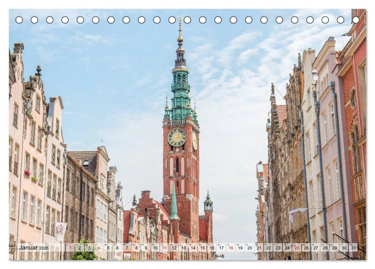Bild: 9783457596111 | Danzig - Polnische Hansestadt (Tischkalender 2026 DIN A5 quer),...