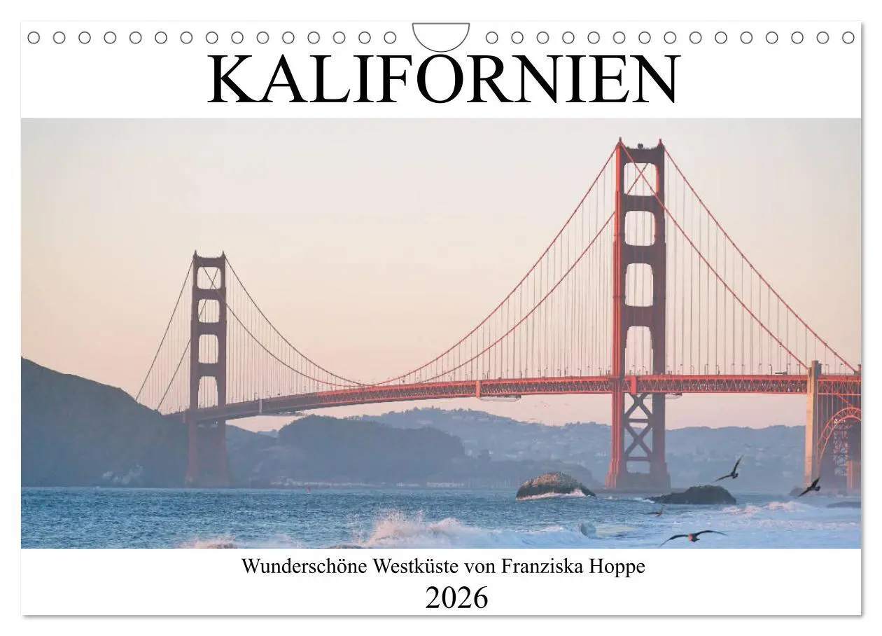 Cover: 9783457806111 | Kalifornien - wunderschöne Westküste (Wandkalender 2026 DIN A4...