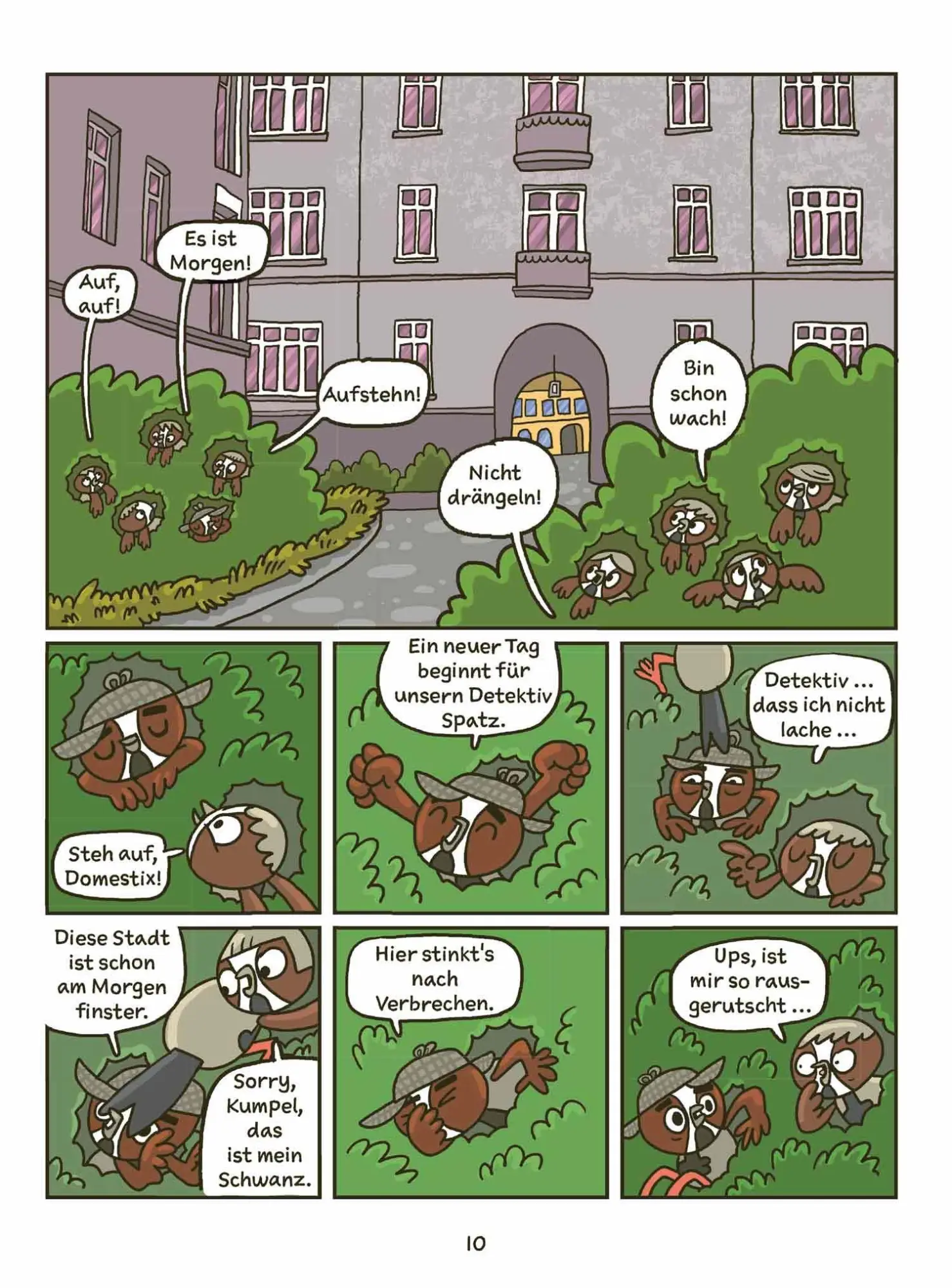 Bild: 9783949866111 | Detektiv Spatz und die gebrochene Feder | Tomasz Samojlik (u. a.)