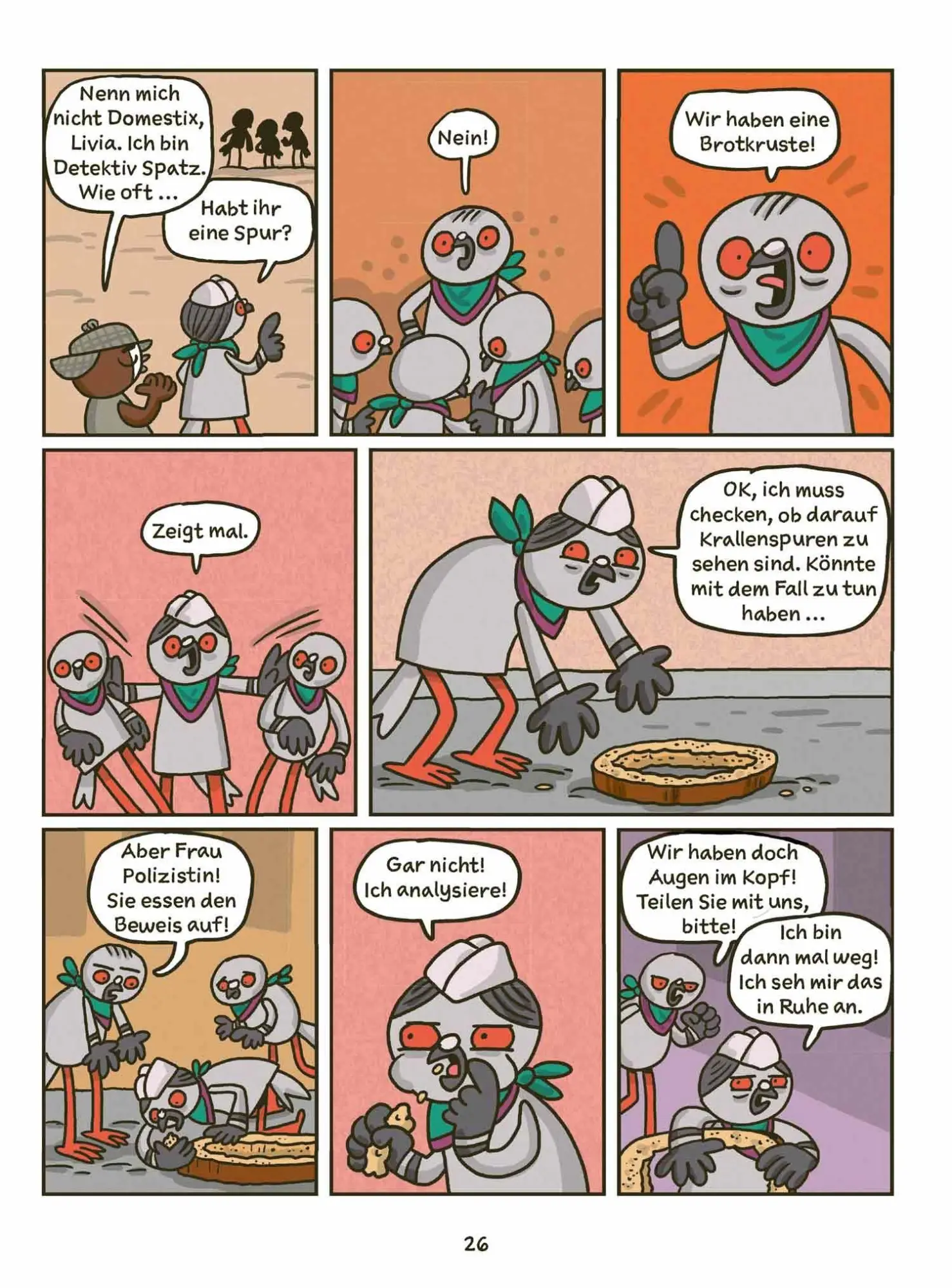 Bild: 9783949866111 | Detektiv Spatz und die gebrochene Feder | Tomasz Samojlik (u. a.)