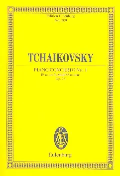 Cover: 9790200206111 | Piano Concerto No 1 Op 23 In B Flat Minor | Pyotr Ilyich Tchaikovsky