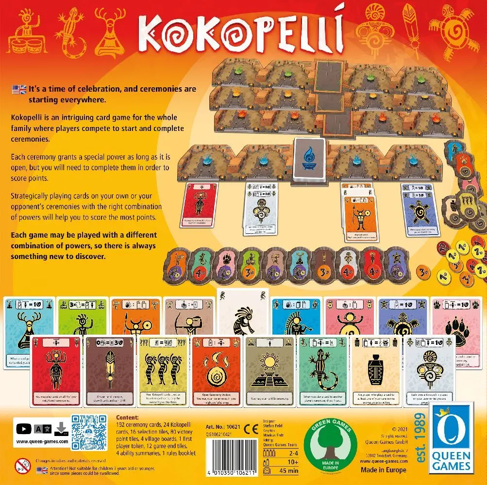 Bild: 4010350106211 | Kokopelli US | Stefan Feld | Spiel | In Spielebox | 106211 | Englisch