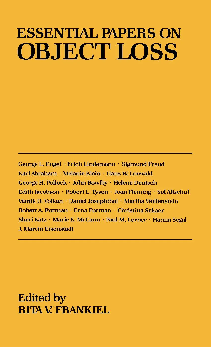 Cover: 9780814726211 | Essential Papers on Object Loss | Rita V Frankiel | Taschenbuch | 1994