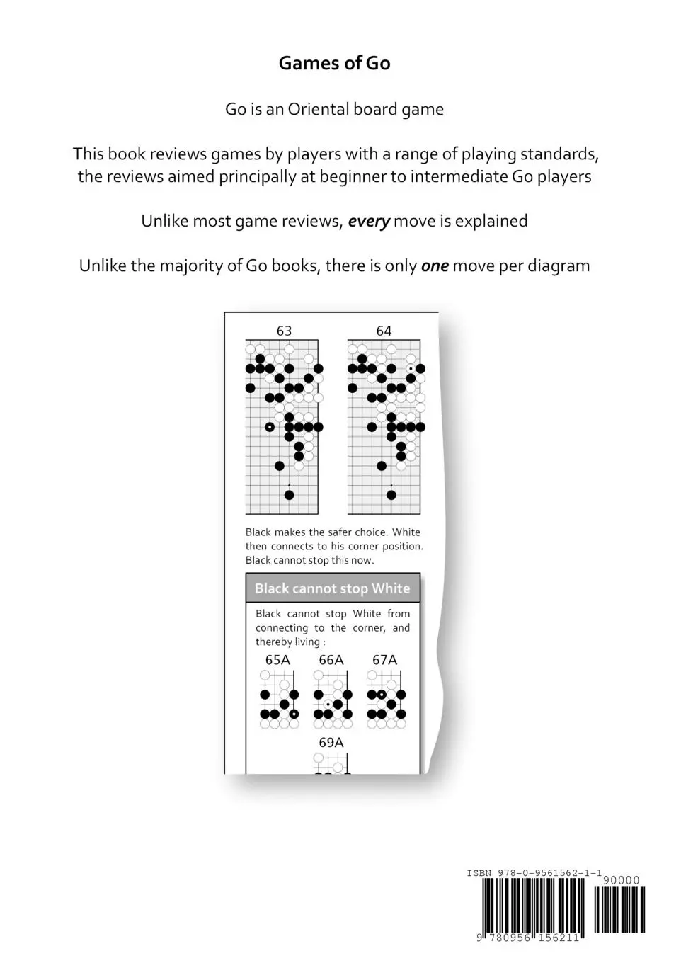 Rückseite: 9780956156211 | Games of Go | Neil Moffatt | Taschenbuch | Kartoniert / Broschiert
