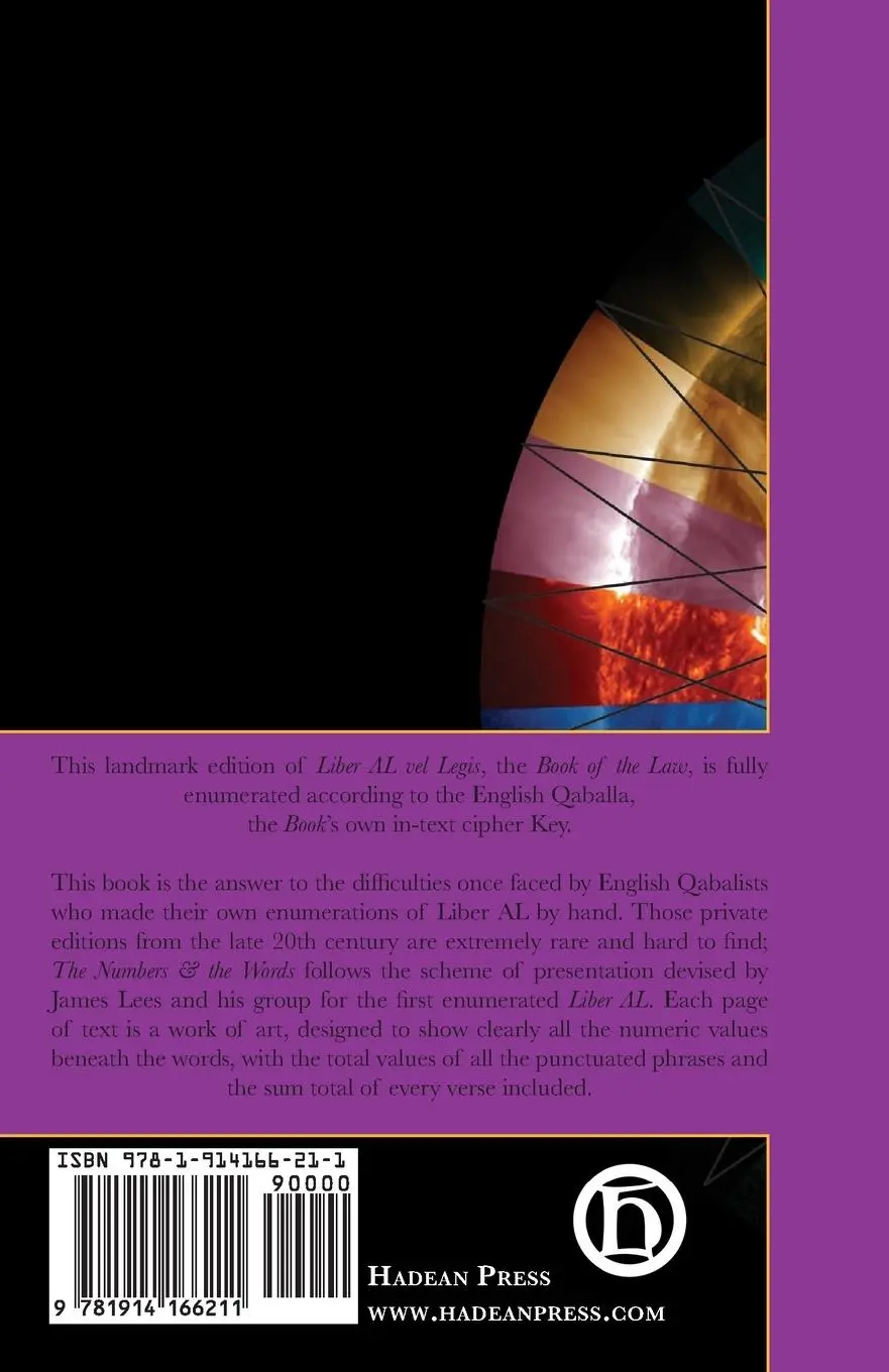 Rückseite: 9781914166211 | The Numbers &amp; The Words | English Qaballa and the Book of the Law