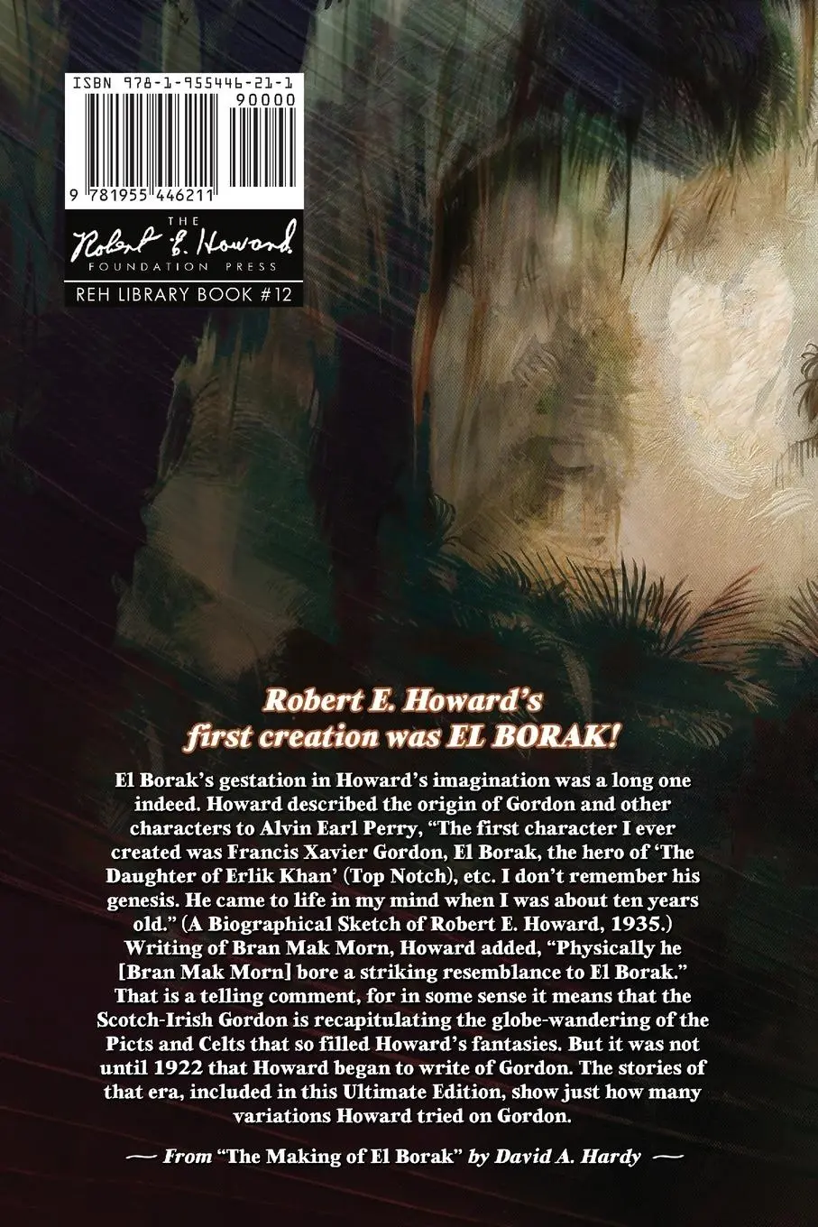 Rückseite: 9781955446211 | The Early Adventures of El Borak | Robert E. Howard | Taschenbuch