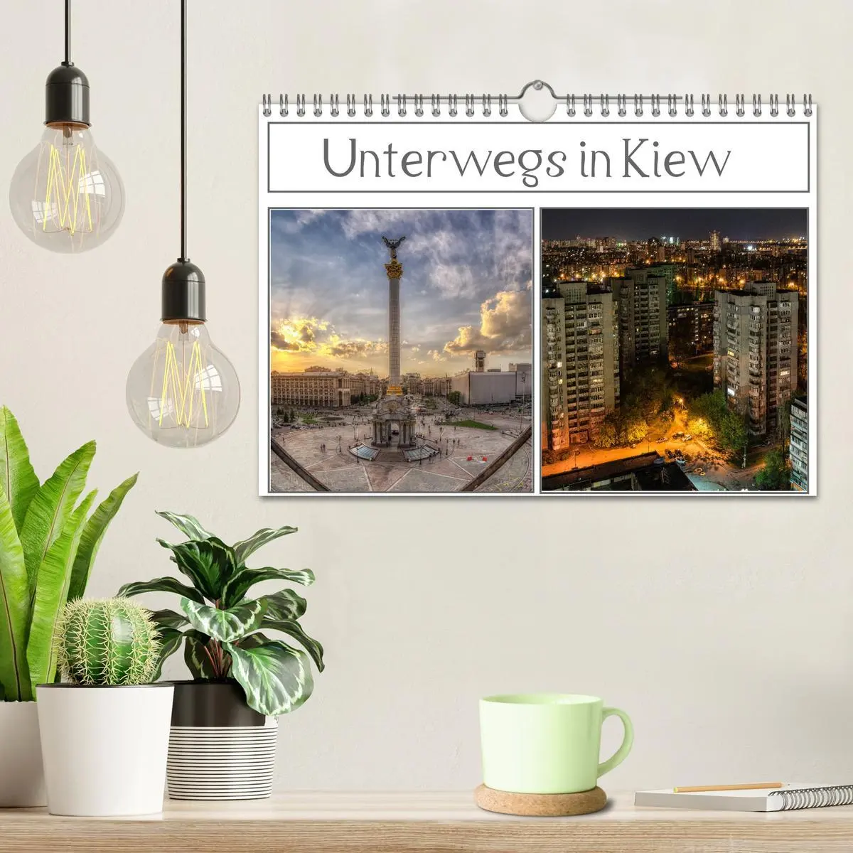 Bild: 9783457896211 | Unterwegs in Kiew (Wandkalender 2026 DIN A4 quer), CALVENDO...