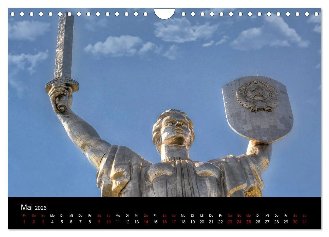 Bild: 9783457896211 | Unterwegs in Kiew (Wandkalender 2026 DIN A4 quer), CALVENDO...