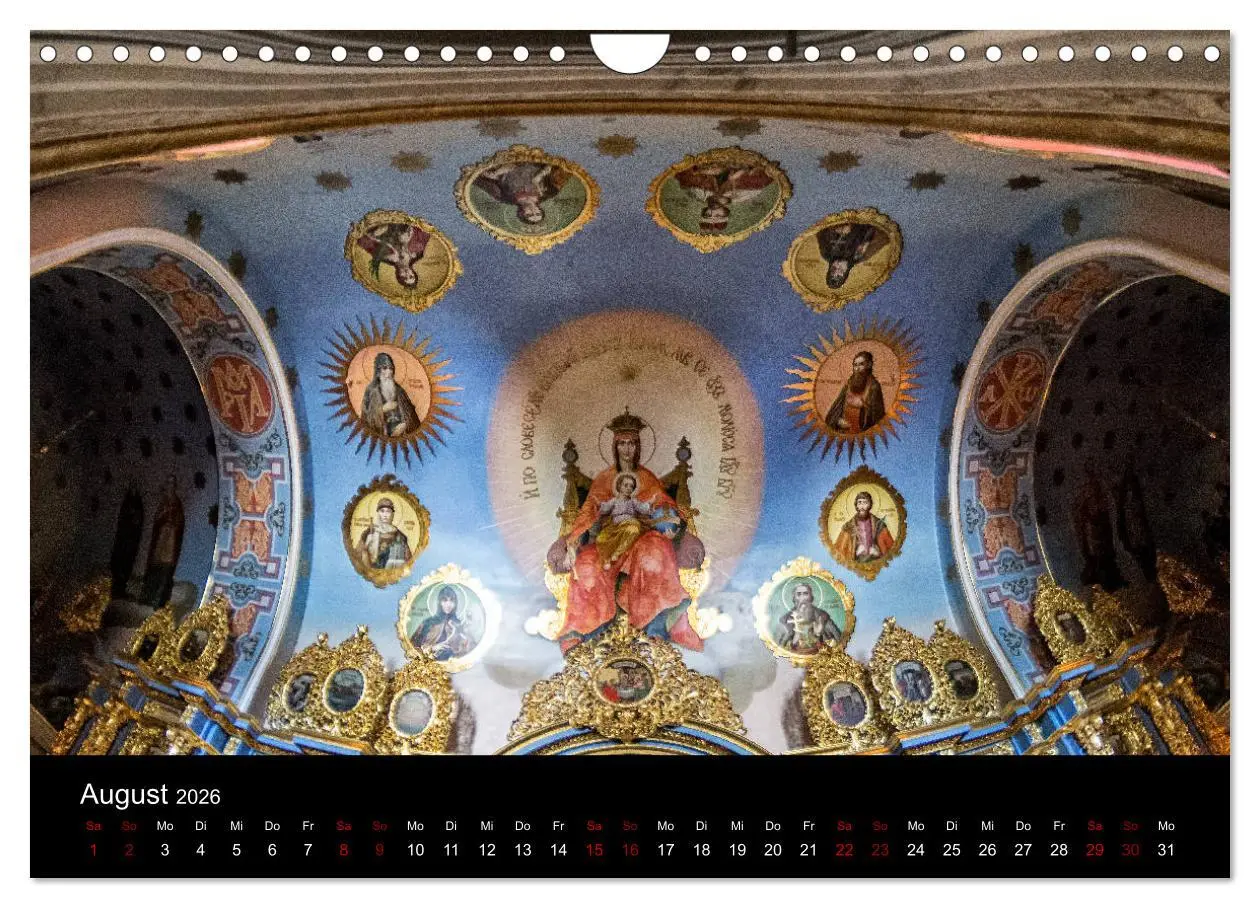 Bild: 9783457896211 | Unterwegs in Kiew (Wandkalender 2026 DIN A4 quer), CALVENDO...
