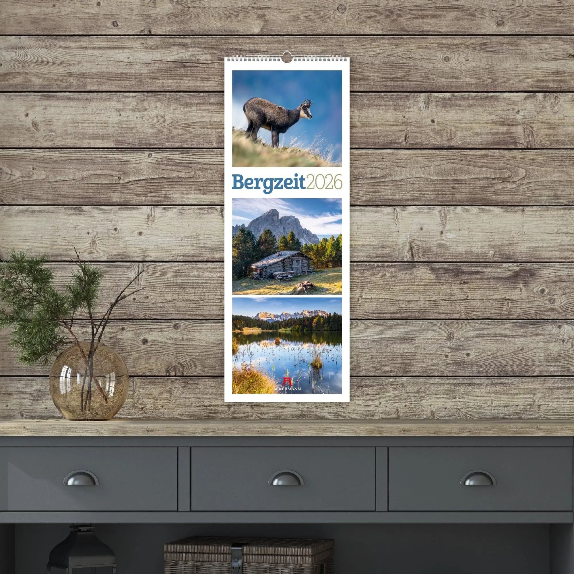 Bild: 9783838426211 | Bergzeit Triplet-Kalender 2026 | Ackermann Kunstverlag GmbH | Kalender