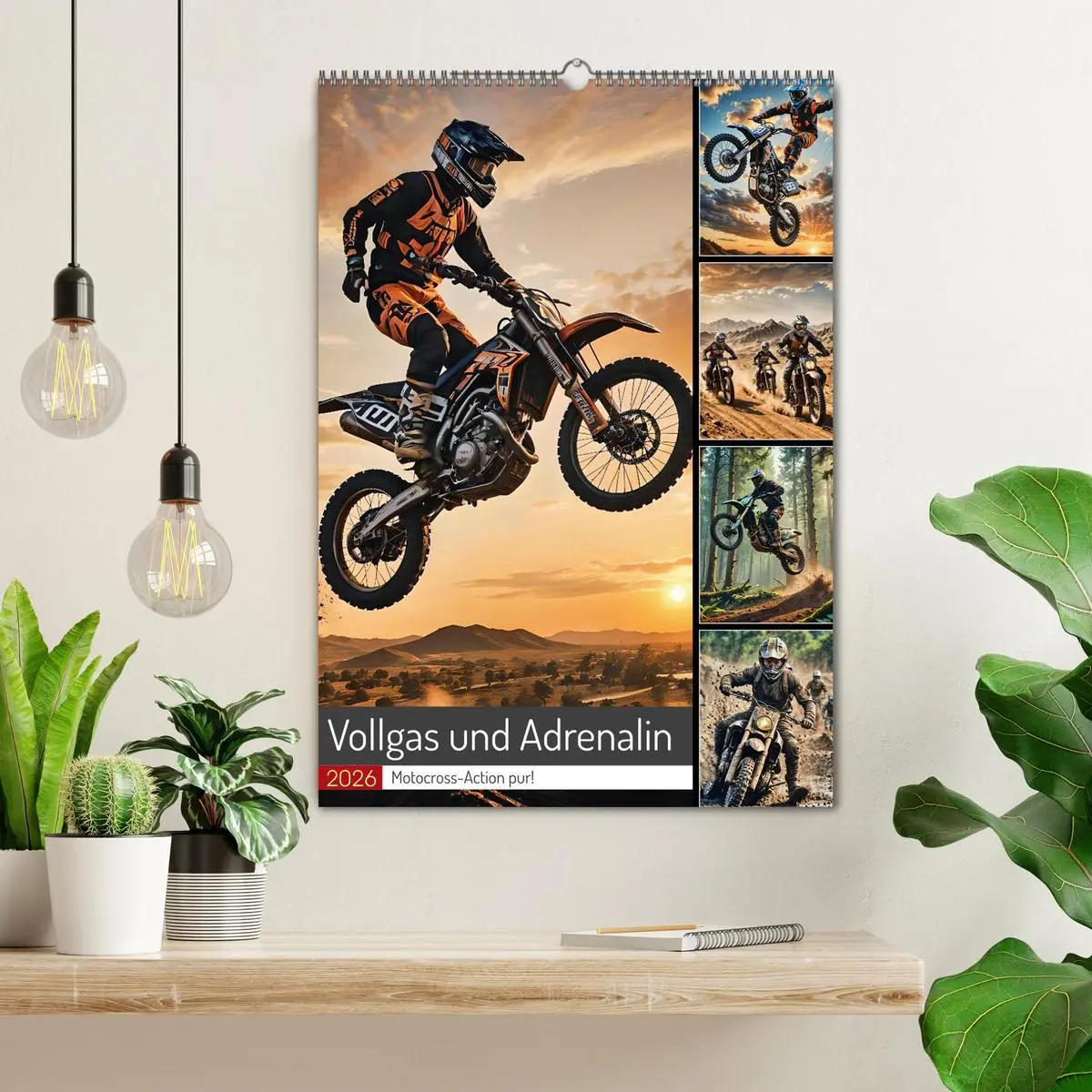 Bild: 9783457266311 | Vollgas und Adrenalin - Motocross-Action pur! (Wandkalender 2026...