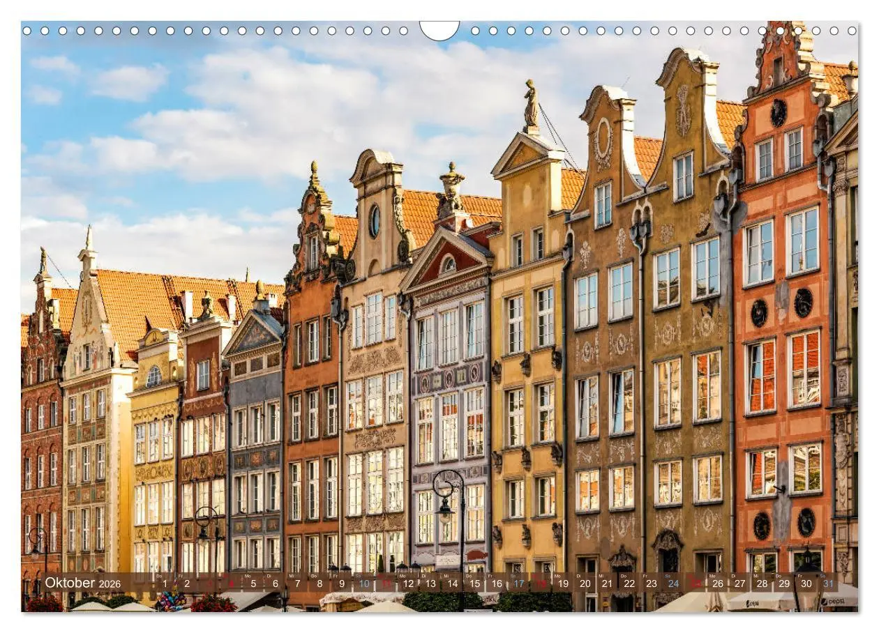 Bild: 9783457886311 | Sehenswertes Danzig (Wandkalender 2026 DIN A3 quer), CALVENDO...