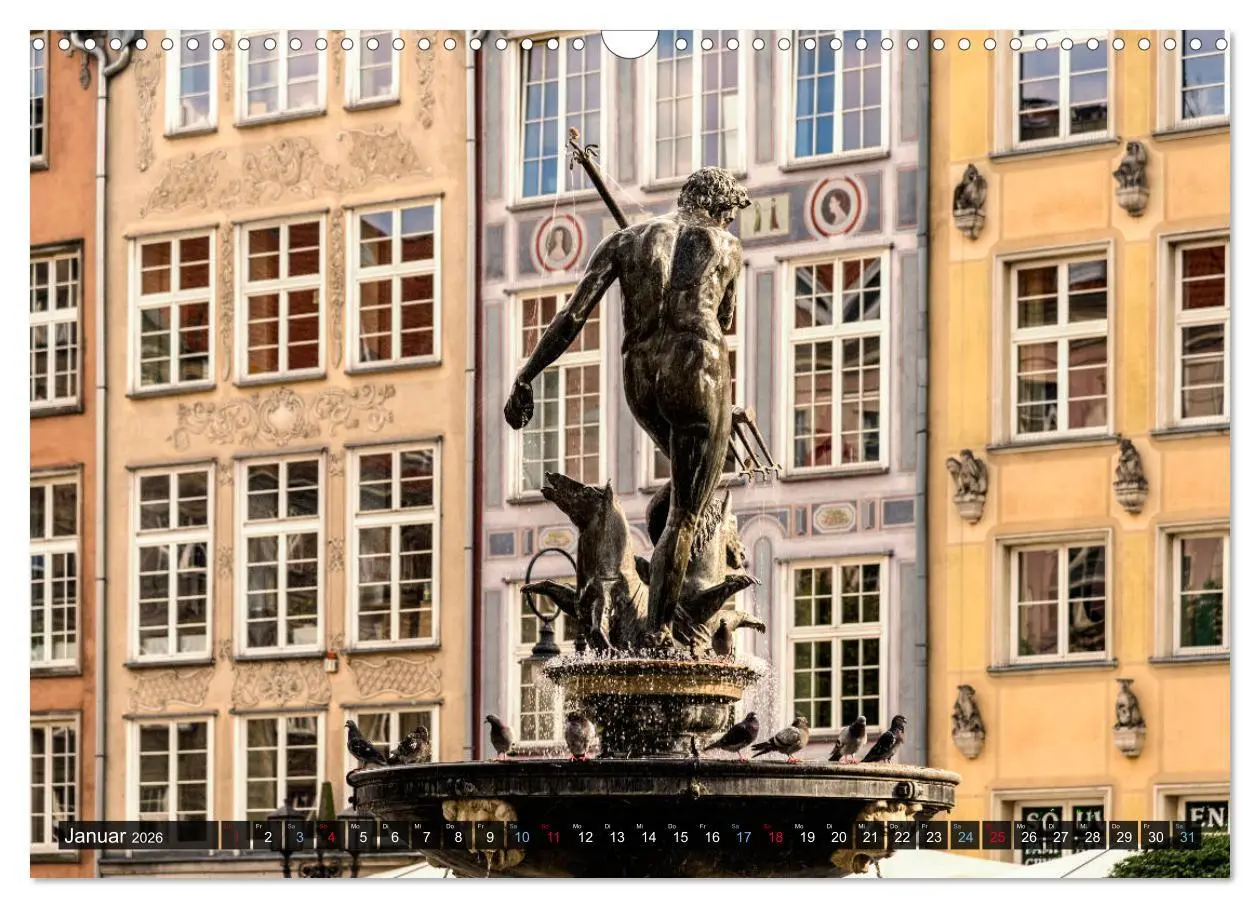 Bild: 9783457886311 | Sehenswertes Danzig (Wandkalender 2026 DIN A3 quer), CALVENDO...