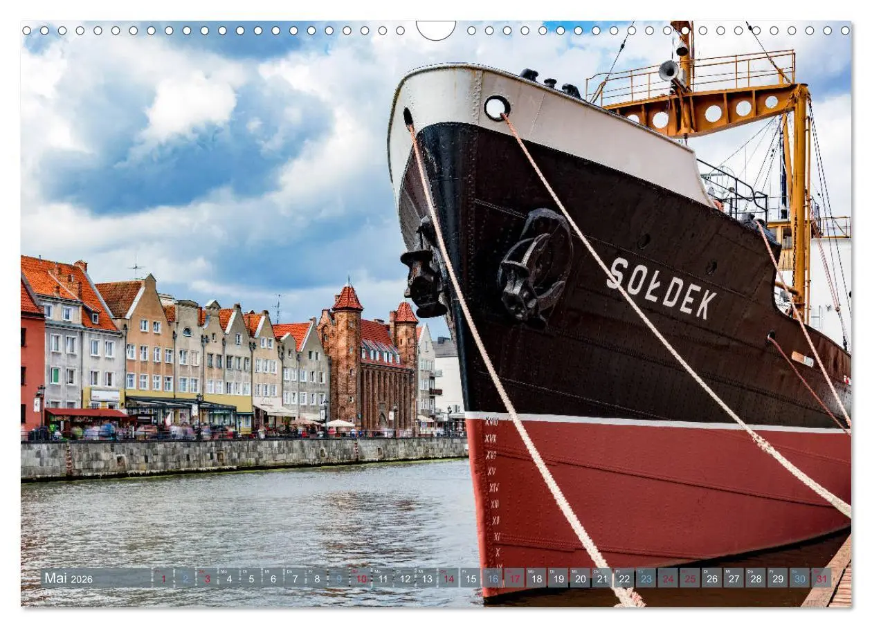 Bild: 9783457886311 | Sehenswertes Danzig (Wandkalender 2026 DIN A3 quer), CALVENDO...