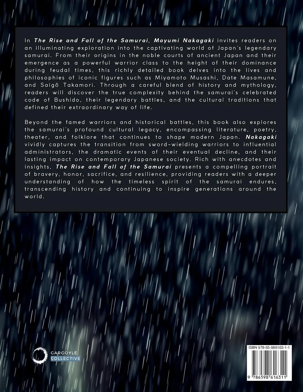 Rückseite: 9786598616311 | The Rise and Fall of the Samurai | Mayumi Nakagaki (u. a.) | Buch