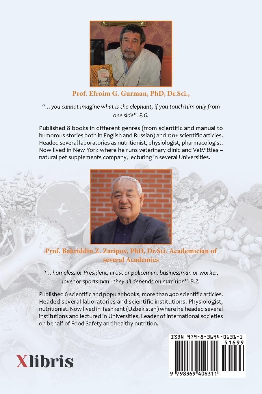Rückseite: 9798369406311 | Integral Nutritional Guide | E. Gurman (u. a.) | Taschenbuch | 2023