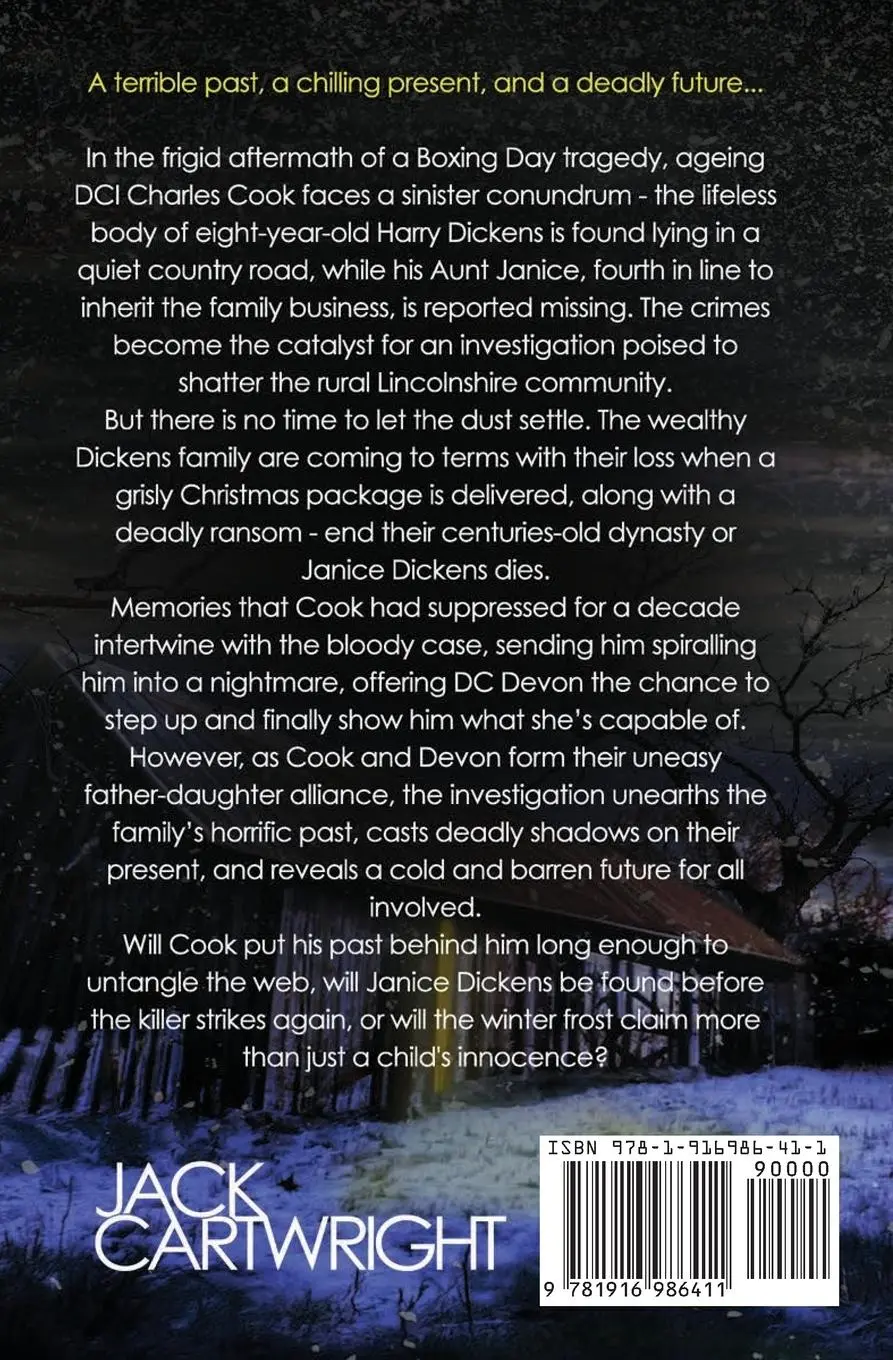 Rückseite: 9781916986411 | A Winter of Blood | Jack Cartwright | Taschenbuch | Englisch | 2024