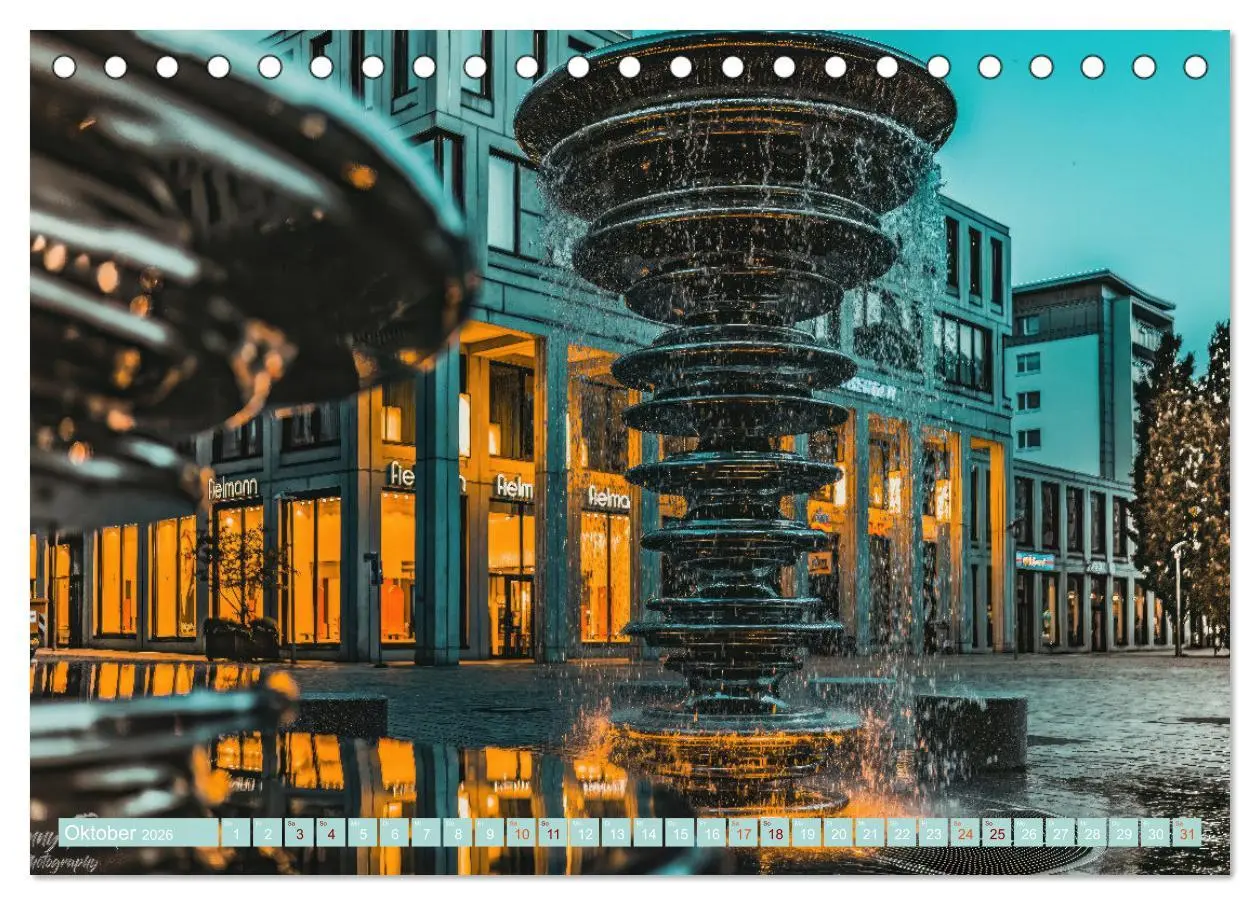Bild: 9783457326411 | Chemnitz zur blauen Stunde (Tischkalender 2026 DIN A5 quer),...