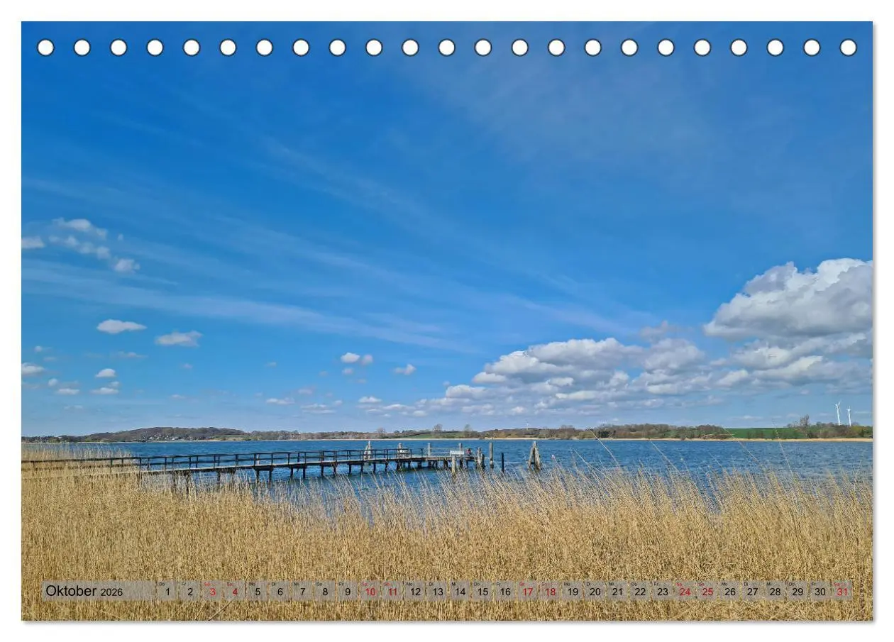 Bild: 9783457636411 | Kappeln und Umgebung (Tischkalender 2026 DIN A5 quer), CALVENDO...