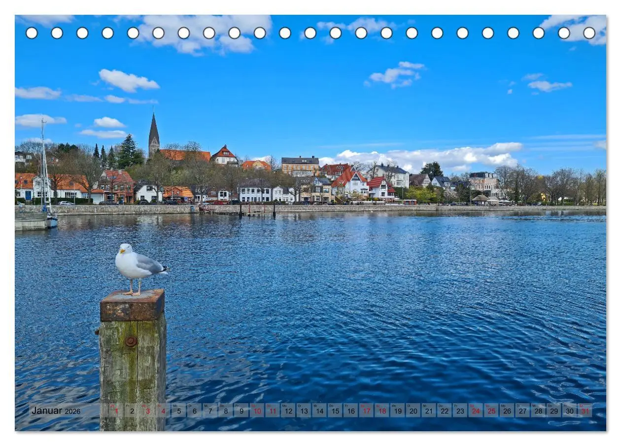 Bild: 9783457636411 | Kappeln und Umgebung (Tischkalender 2026 DIN A5 quer), CALVENDO...