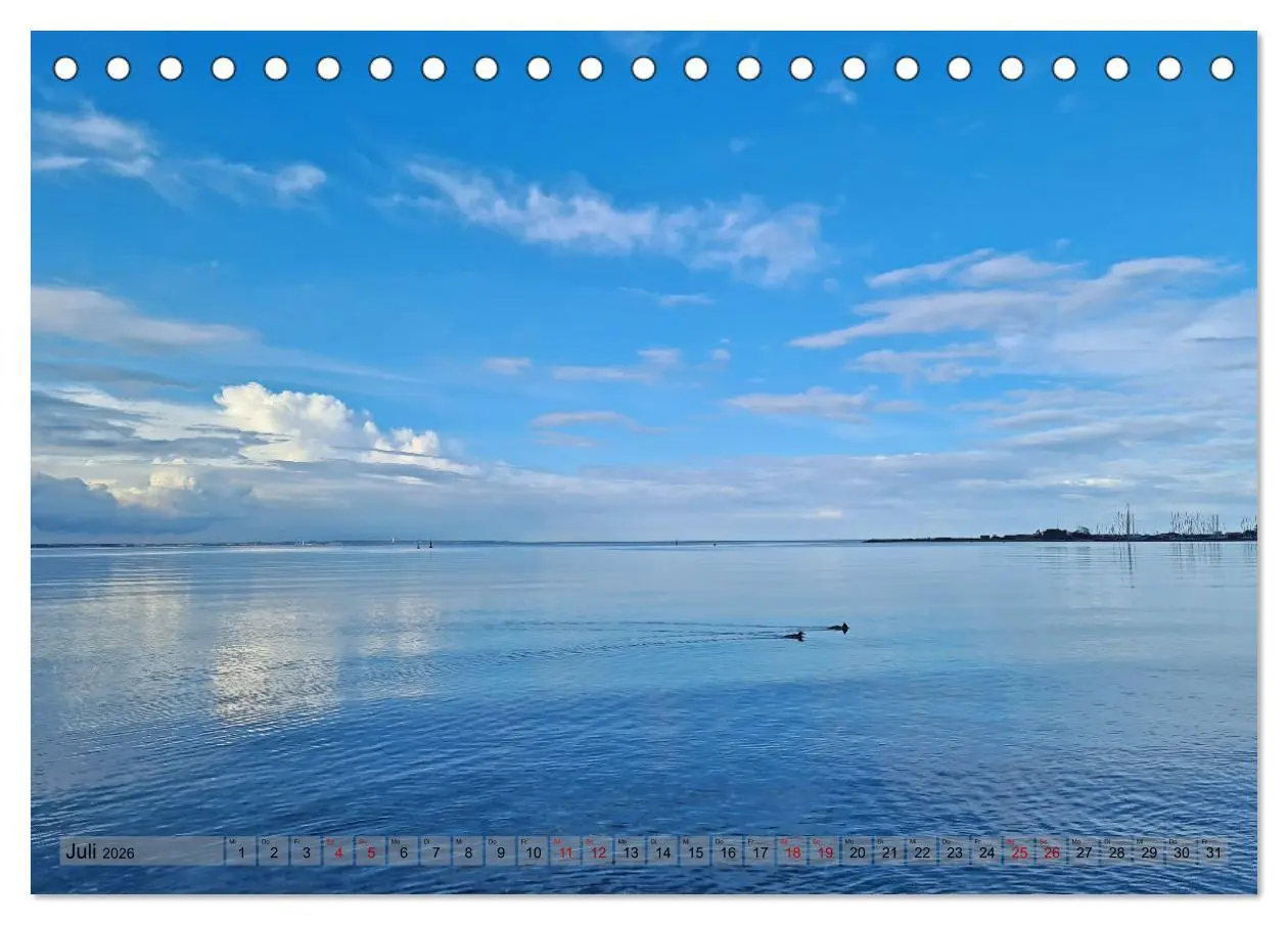 Bild: 9783457636411 | Kappeln und Umgebung (Tischkalender 2026 DIN A5 quer), CALVENDO...