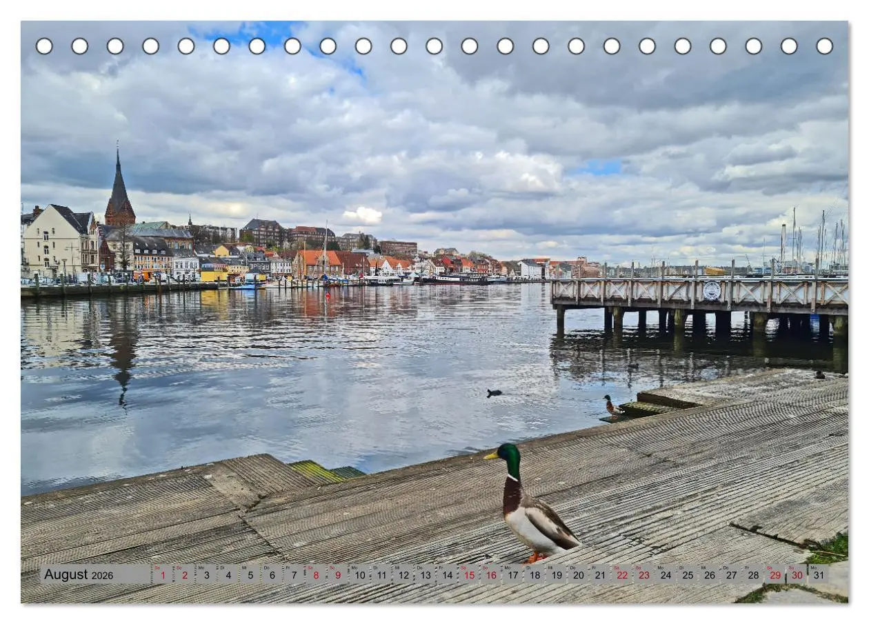 Bild: 9783457636411 | Kappeln und Umgebung (Tischkalender 2026 DIN A5 quer), CALVENDO...