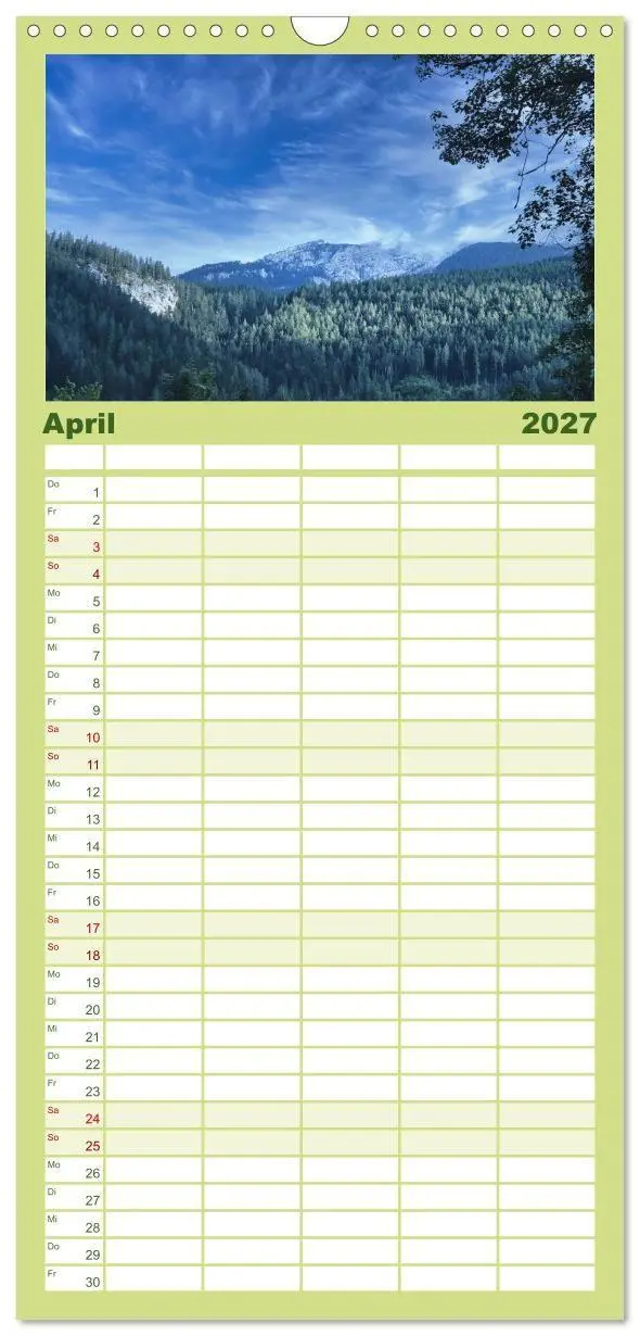 Bild: 9783594326411 | Familienplaner 2027 - Nationalpark Berchtesgaden- Magische...