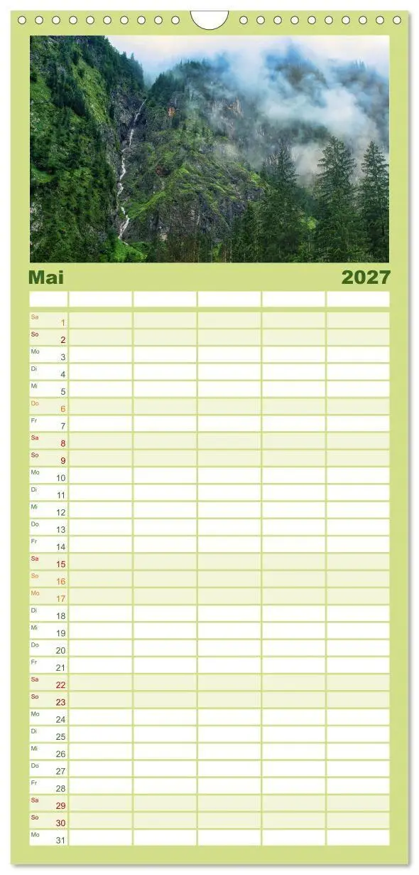 Bild: 9783594326411 | Familienplaner 2027 - Nationalpark Berchtesgaden- Magische...