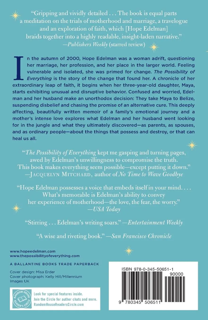 Rückseite: 9780345506511 | The Possibility of Everything | A Memoir | Hope Edelman | Taschenbuch