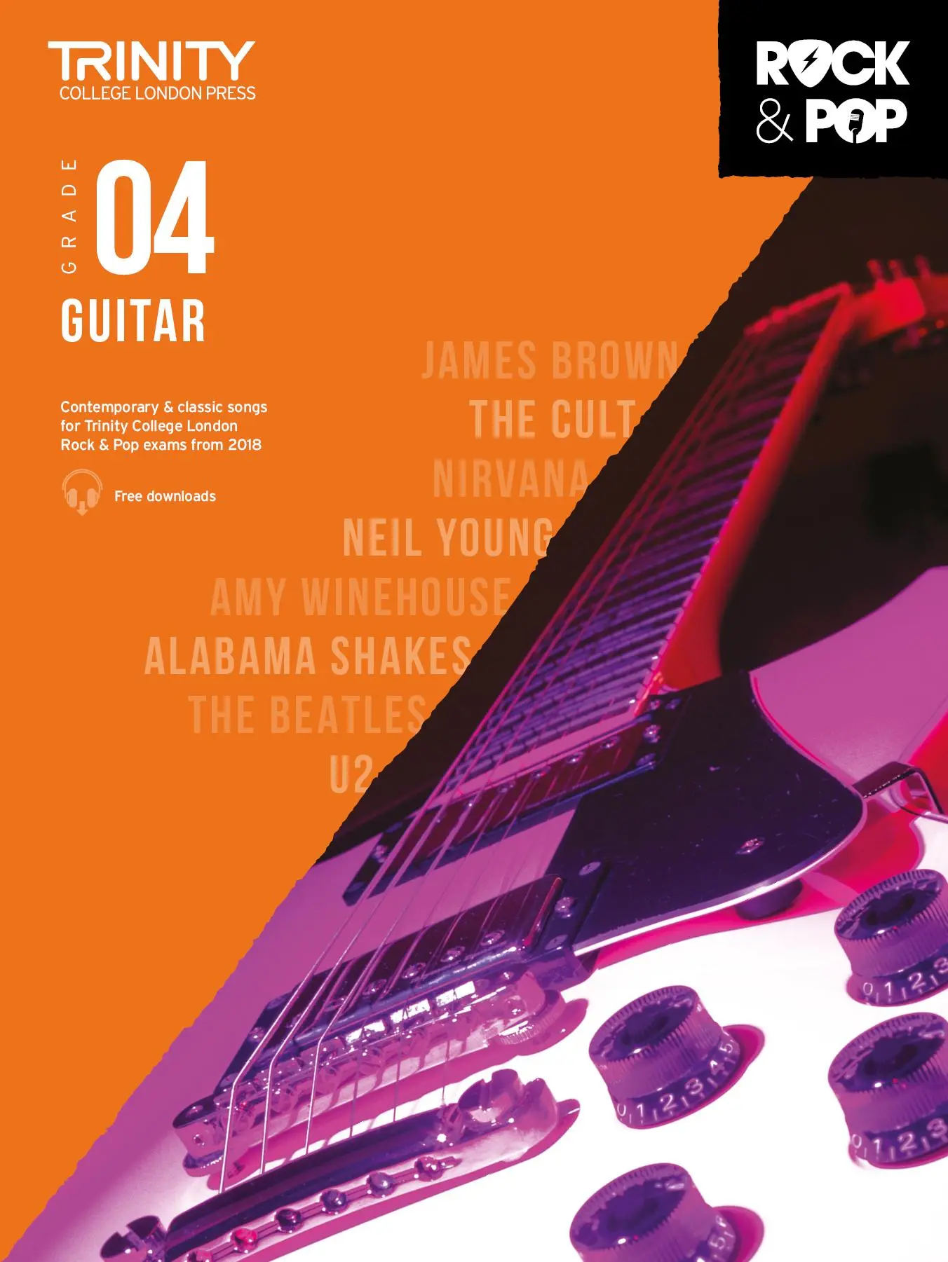 Cover: 9780857366511 | Trinity Rock &amp; Pop 2018 Guitar | Grade 4 | Taschenbuch | Buch | 2019