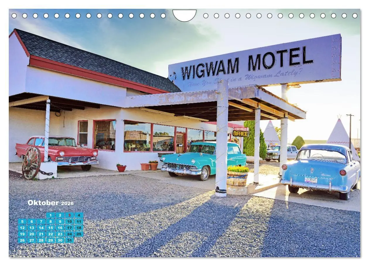 Bild: 9783457316511 | Historic Route 66 - National Scenic Byway (Wandkalender 2026 DIN A4...