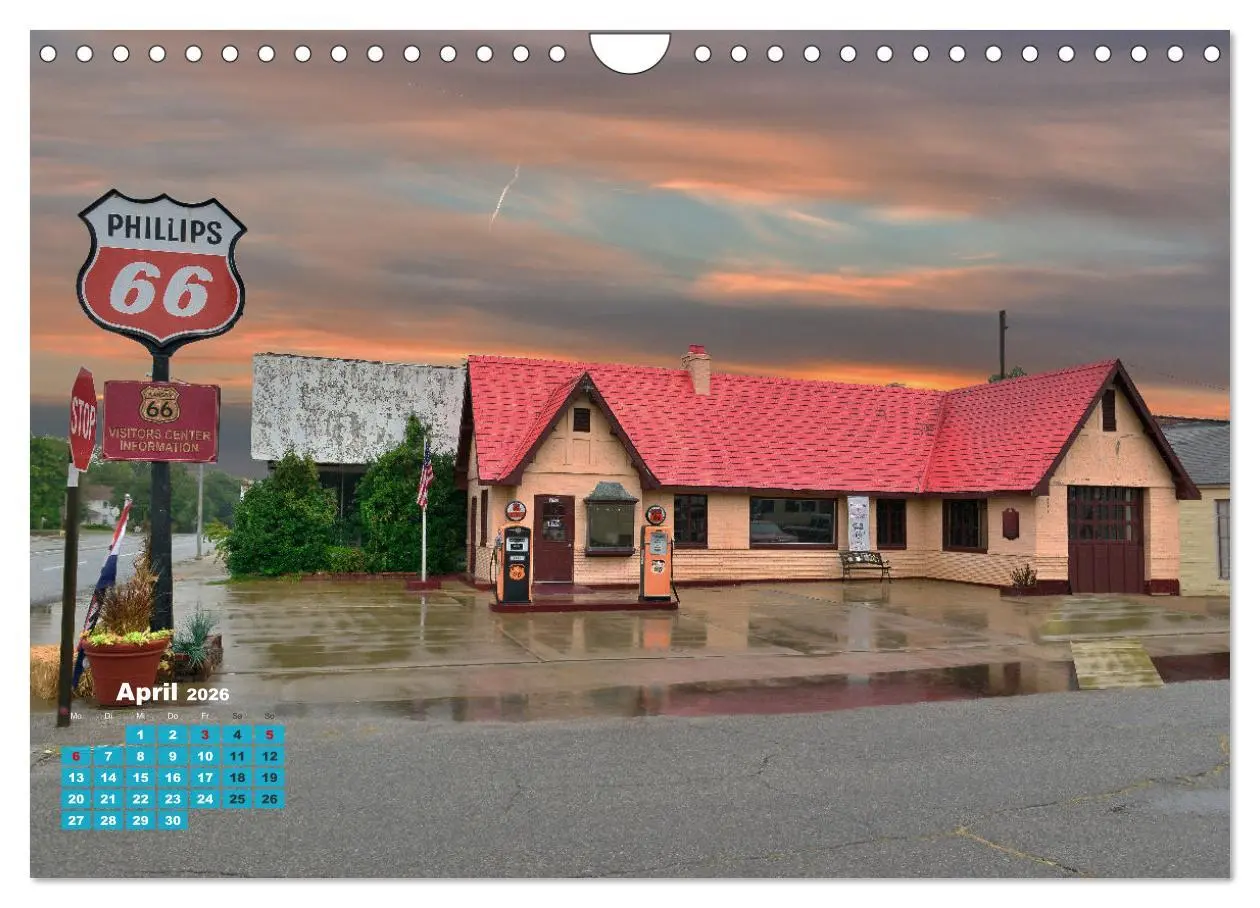Bild: 9783457316511 | Historic Route 66 - National Scenic Byway (Wandkalender 2026 DIN A4...