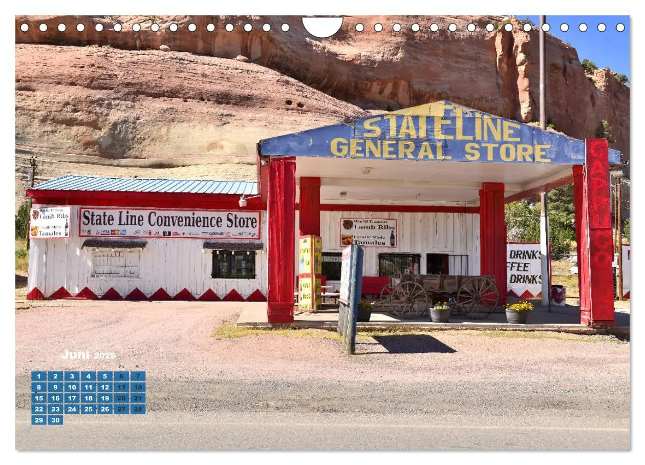 Bild: 9783457316511 | Historic Route 66 - National Scenic Byway (Wandkalender 2026 DIN A4...