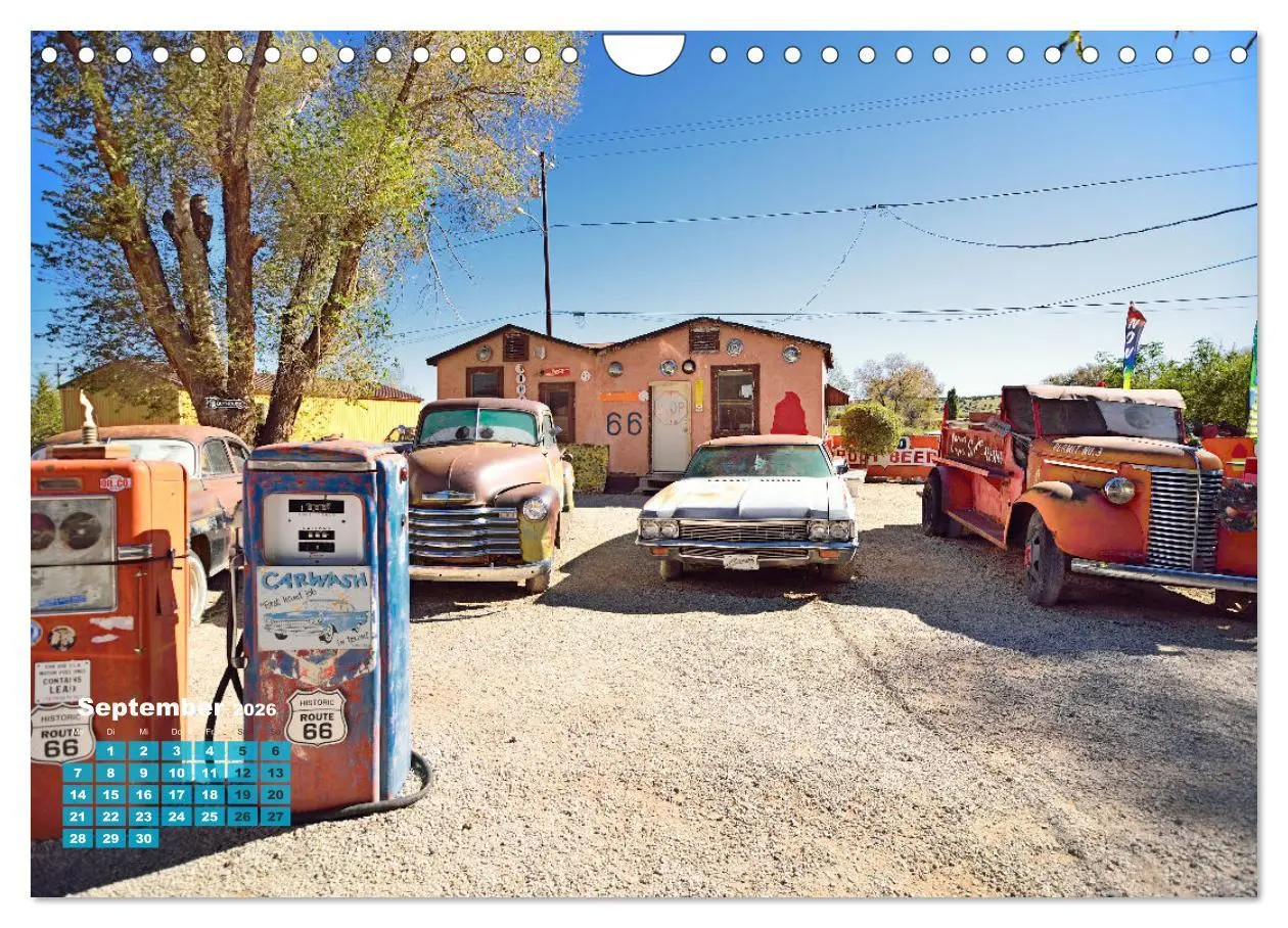 Bild: 9783457316511 | Historic Route 66 - National Scenic Byway (Wandkalender 2026 DIN A4...