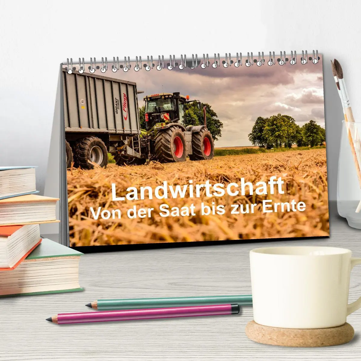Bild: 9783457796511 | Landwirtschaft - Von der Saat bis zur Ernte (Tischkalender 2026 DIN...