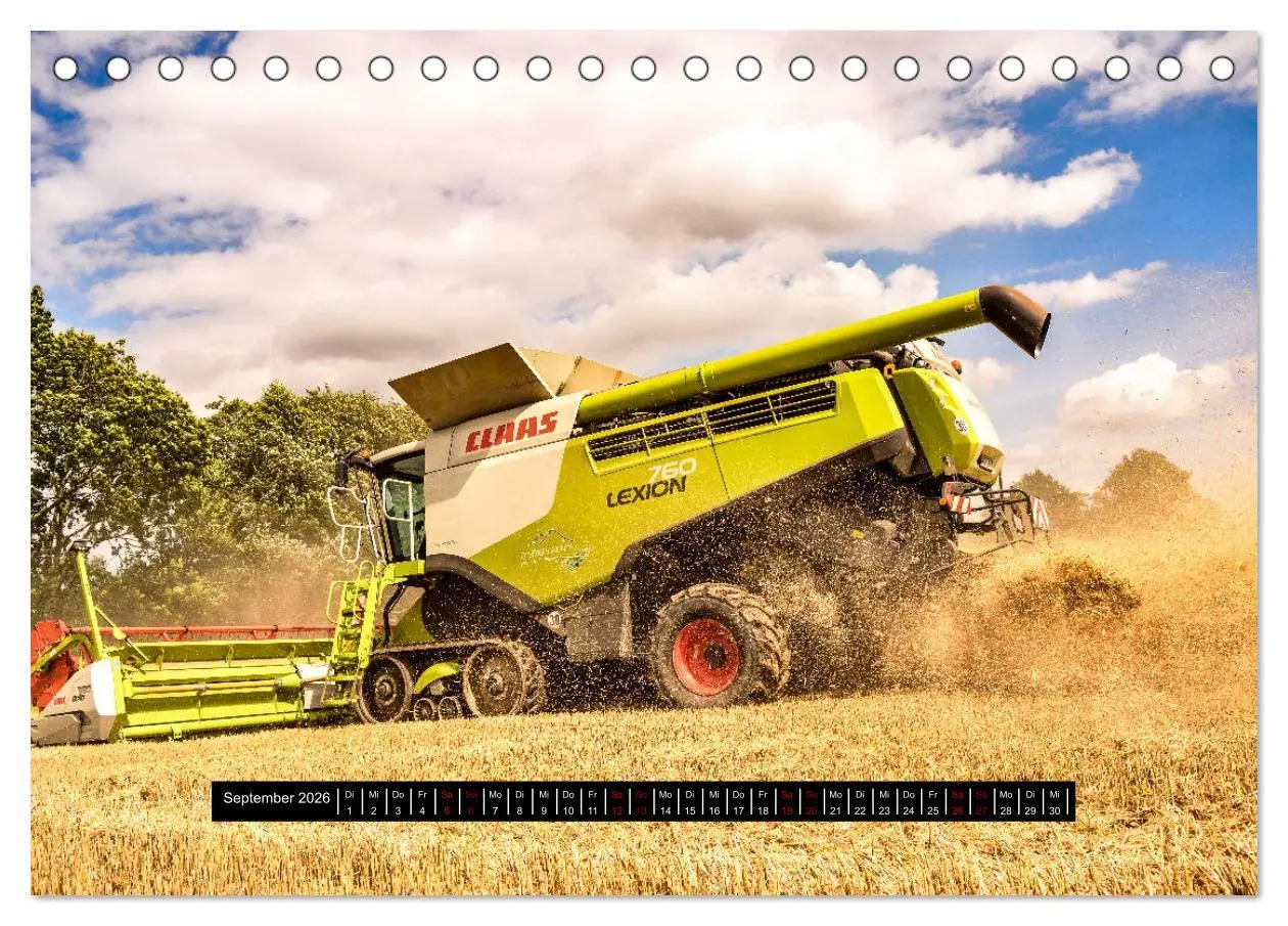 Bild: 9783457796511 | Landwirtschaft - Von der Saat bis zur Ernte (Tischkalender 2026 DIN...