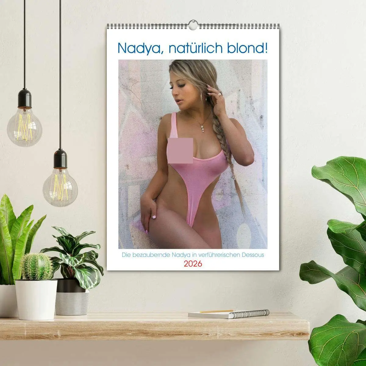 Bild: 9783516336511 | Nadya, natürlich blond! (Wandkalender 2026 DIN A2 hoch), CALVENDO...