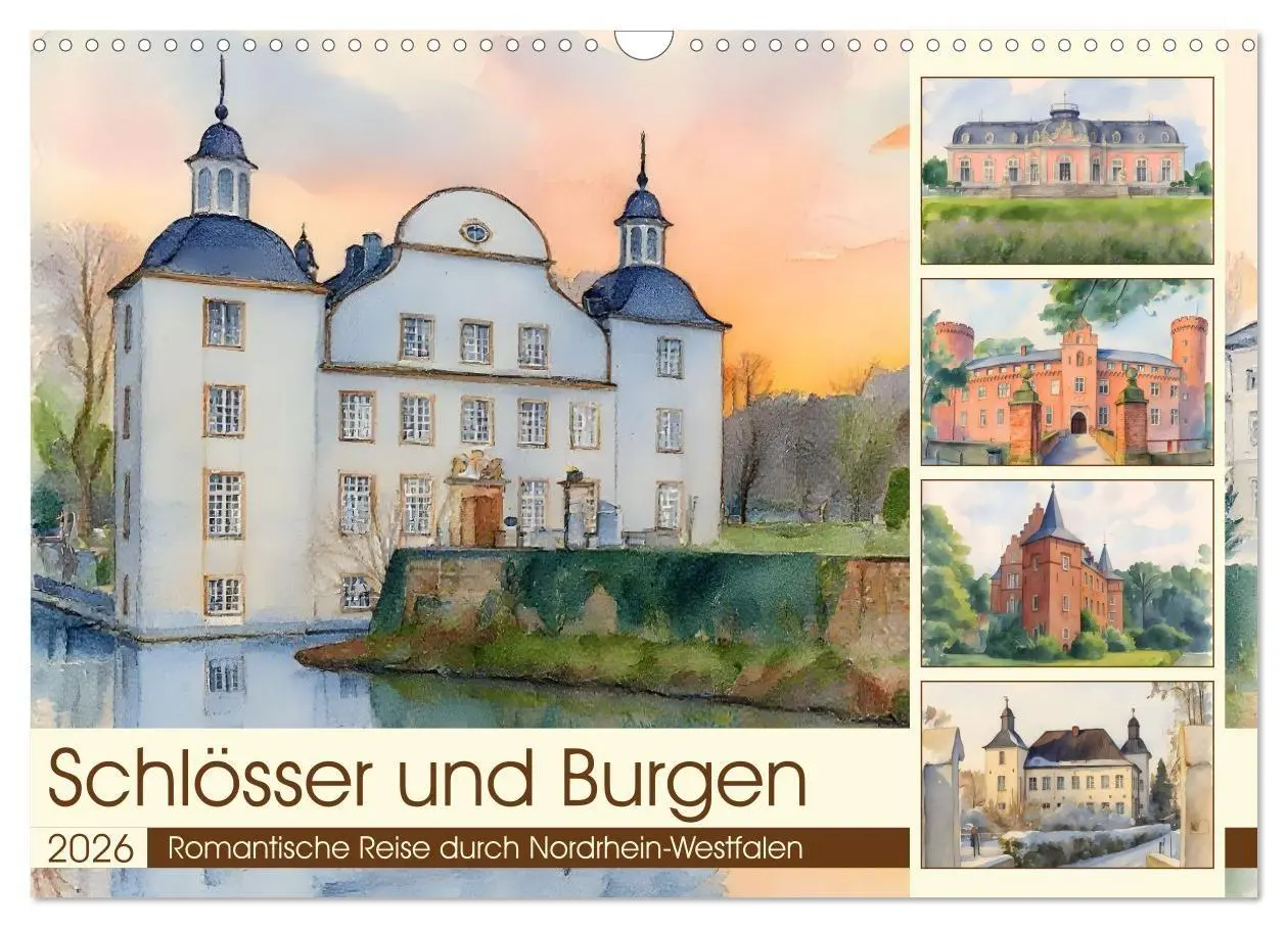 Cover: 9783516716511 | Schlösser und Burgen - Romantische Reise durch Nordrhein-Westfalen...